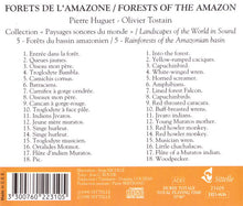 Load image into Gallery viewer, Pierre Huguet / Olivier Tostain : Forêts De L'Amazone / Forests Of The Amazon (CD, Album)