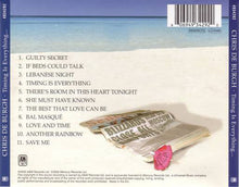 Load image into Gallery viewer, Chris de Burgh : Timing Is Everything... (CD, Album)