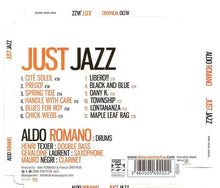 Load image into Gallery viewer, Aldo Romano With Henri Texier, Geraldine Laurent*, Mauro Negri : Just Jazz (CD, Album)