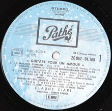 Load image into Gallery viewer, Claude Ciari : Guitare Pour Un Amour (LP, Album)