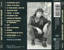 Load image into Gallery viewer, David Hasselhoff : Looking For Freedom (CD, Album)