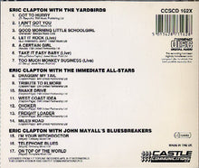 Load image into Gallery viewer, Eric Clapton Featured With The Yardbirds, Jimmy Page And John Mayall's Bluesbreakers* : The Early Clapton Collection (CD, Comp)