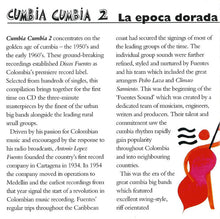 Load image into Gallery viewer, Various : Cumbia Cumbia 2 (La Epoca Dorada De Cumbias Colombianas) (CD, Comp, RM)