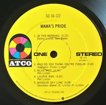 Load image into Gallery viewer, Mama's Pride (2) : Mama's Pride (LP, Album, Pre)