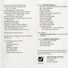 Load image into Gallery viewer, Poncho Sanchez : Conga Blue (CD, Album, RE)