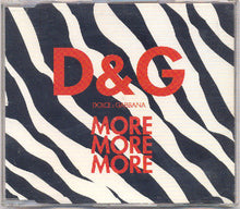 Load image into Gallery viewer, Dolce & Gabbana : More More More (CD, Maxi)