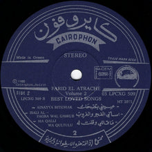 Load image into Gallery viewer, Farid El Atrache : Best Loved Songs Vol.2 (LP, RP)
