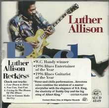 Load image into Gallery viewer, Luther Allison : Reckless (CD, Album)