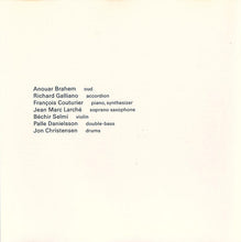 Load image into Gallery viewer, Anouar Brahem : Khomsa (CD, Album)
