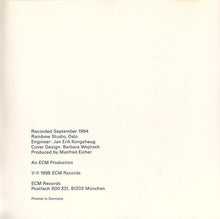 Load image into Gallery viewer, Anouar Brahem : Khomsa (CD, Album)