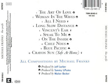 Load image into Gallery viewer, Michael Franks : Blue Pacific (CD, Album, RE)