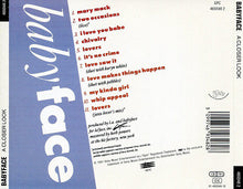 Load image into Gallery viewer, Babyface : A Closer Look (CD, Album)