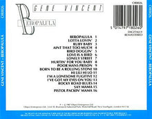 Load image into Gallery viewer, Gene Vincent : Bebopalula (CD, Comp)