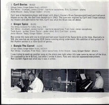 Load image into Gallery viewer, Ginger Baker And The DJQ2O* With Special Guest James Carter (3) : Coward Of The County (CD, Album)