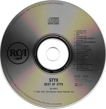 Load image into Gallery viewer, Styx : Best Of Styx (CD, Comp, RE, RM)