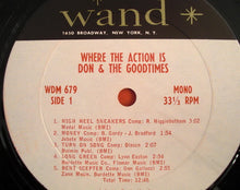 Load image into Gallery viewer, Don And The Goodtimes* : Where The Action Is!! (LP, Album, Mono)