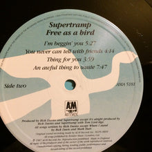 Load image into Gallery viewer, Supertramp : Free As A Bird (LP, Album, Gre)