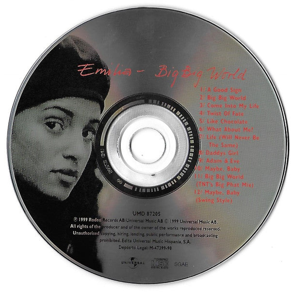 Buy Emilia Big Big World CD Album Online For A Great Price Disc Buy emilia big big world cd album online for a great price disc