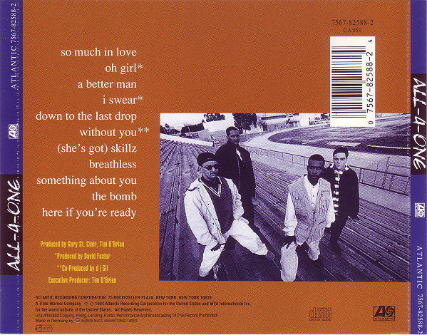 Buy All-4-One : All-4-One (CD, Album) Online for a great price