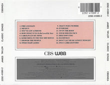 Load image into Gallery viewer, James Taylor (2) : Classic Songs (CD, Comp, RE, RM)