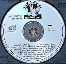 Load image into Gallery viewer, Ella Fitzgerald : I Got The Rhythm (CD, Comp)
