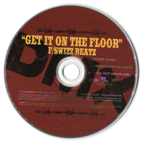 Buy DMX : Get It On The Floor (CD, Single, Promo) Online for a great price