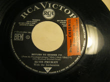 Load image into Gallery viewer, Elvis* : Return To Sender (7", Single, Mono)