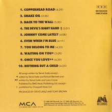 Load image into Gallery viewer, Steve Earle : Copperhead Road (CD, Album)