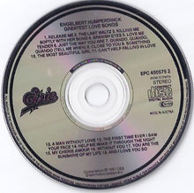 Load image into Gallery viewer, Engelbert Humperdinck : Greatest Love Songs (CD, Comp)