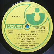 Load image into Gallery viewer, Eloy : Performance (LP, Album)