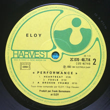Load image into Gallery viewer, Eloy : Performance (LP, Album)