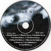 Load image into Gallery viewer, Graham Nash : Songs For Survivors (CD, Album)