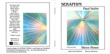 Load image into Gallery viewer, Paul Sutin featuring Steve Howe : Seraphim (CD, Album)
