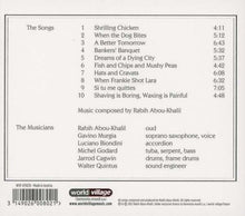 Load image into Gallery viewer, Rabih Abou-Khalil / Gavino Murgia · Luno Biondini* · Michel Godard · Jarrod Cagwin : Hungry People (CD, Album)