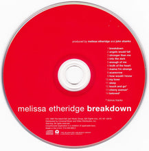 Load image into Gallery viewer, Melissa Etheridge : Breakdown (CD, Album, Enh, Ltd, Dig)
