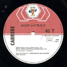 Load image into Gallery viewer, Klein And M.B.O.* : Dirty Talk (12", Maxi)