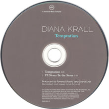 Load image into Gallery viewer, Diana Krall : Temptation (CD, Single)