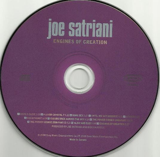 Joe Satriani's 'Engines of Creation