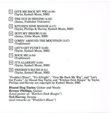 Load image into Gallery viewer, Hound Dog Taylor & The House Rockers : Beware Of The Dog! (CD, Album, RE)