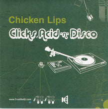 Load image into Gallery viewer, Chicken Lips : Clicks, Acid 'n' Disco (CD, Mixed)