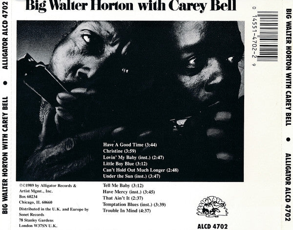 Buy Big Walter Horton* With Carey Bell : Big Walter Horton With