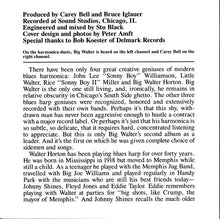 Load image into Gallery viewer, Big Walter Horton* With Carey Bell : Big Walter Horton With Carey Bell (CD, Album, RE)