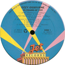 Load image into Gallery viewer, Ozzy Osbourne : Blizzard Of Ozz (LP, Album)