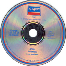 Load image into Gallery viewer, John Miles : Rebel (CD, Album)