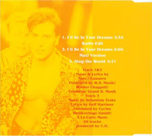 Load image into Gallery viewer, Two 4 You : I'll Be In Your Dreams (CD, Maxi)