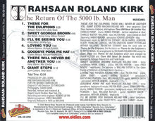 Load image into Gallery viewer, Rahsaan Roland Kirk* : The Return Of The 5000 Lb. Man (CD, Album, RE)