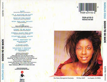 Load image into Gallery viewer, Natalie Cole : Good To Be Back (CD, Album)