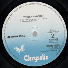 Load image into Gallery viewer, Jethro Tull : Thick As A Brick (LP, Album, RE)