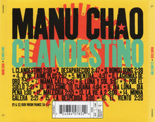 Load image into Gallery viewer, Manu Chao : Clandestino (CD, Album)