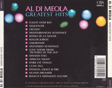 Load image into Gallery viewer, Al Di Meola : Greatest Hits (CD, Comp)